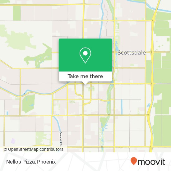 Nellos Pizza map