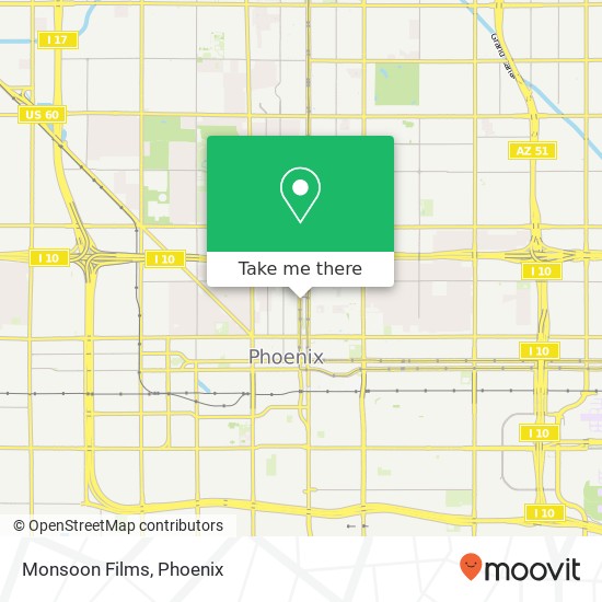 Monsoon Films map