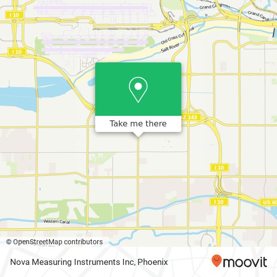 Nova Measuring Instruments Inc map