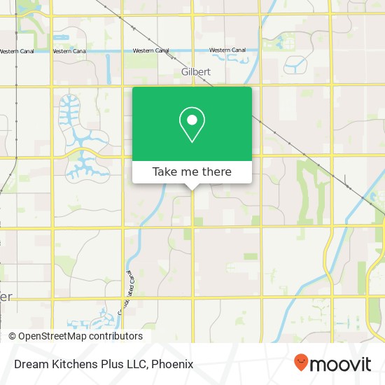 Dream Kitchens Plus LLC map