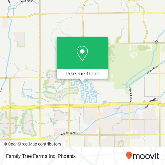 Family Tree Farms Inc map