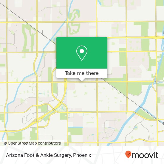 Arizona Foot & Ankle Surgery map