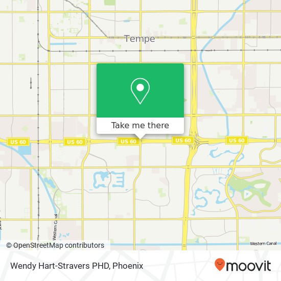 Mapa de Wendy Hart-Stravers PHD