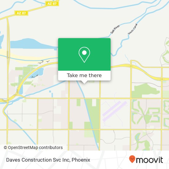 Mapa de Daves Construction Svc Inc