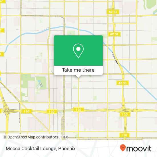 Mecca Cocktail Lounge map