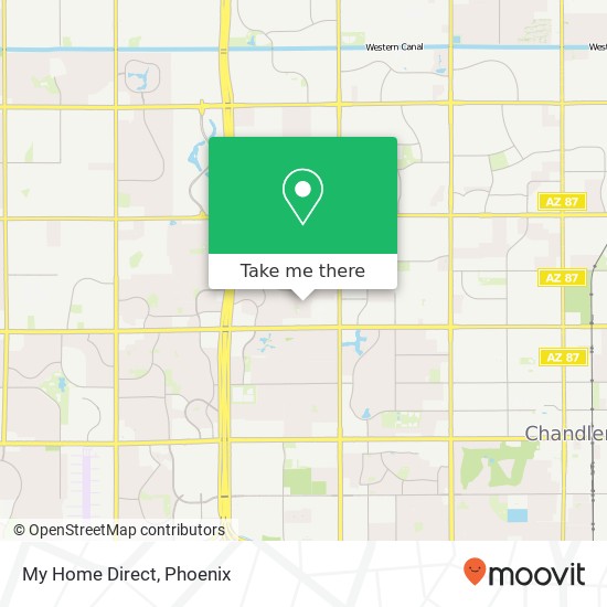 My Home Direct map