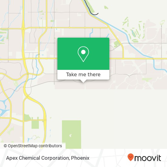 Mapa de Apex Chemical Corporation