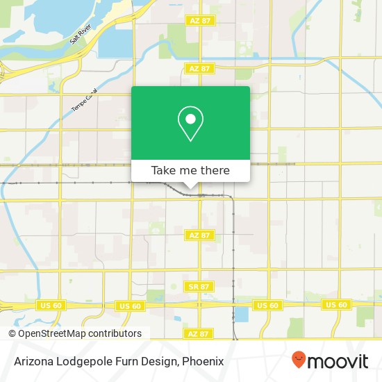 Mapa de Arizona Lodgepole Furn Design