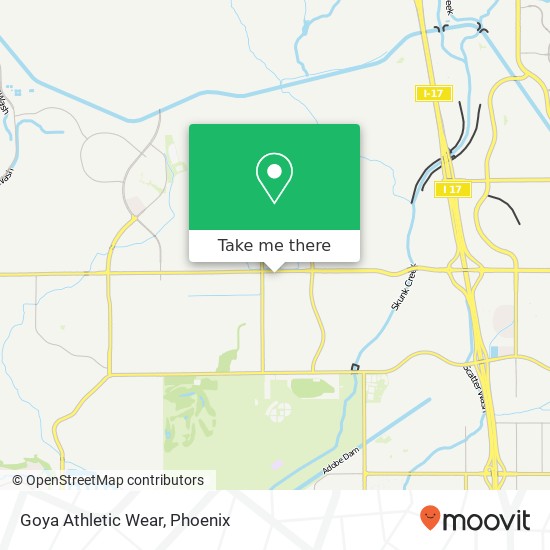 Goya Athletic Wear map