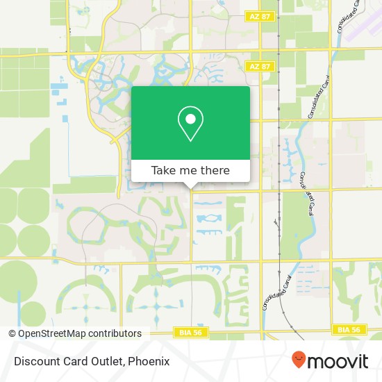 Discount Card Outlet map