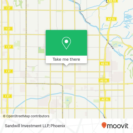 Mapa de Sandwill Investment LLP