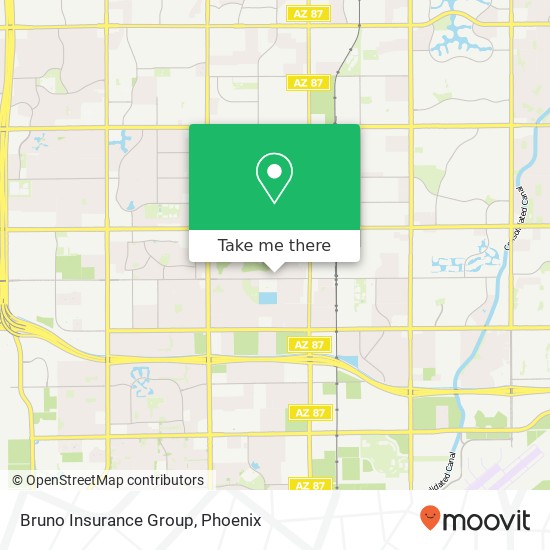 Bruno Insurance Group map