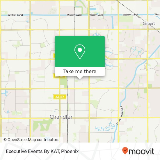 Executive Events By KAT map