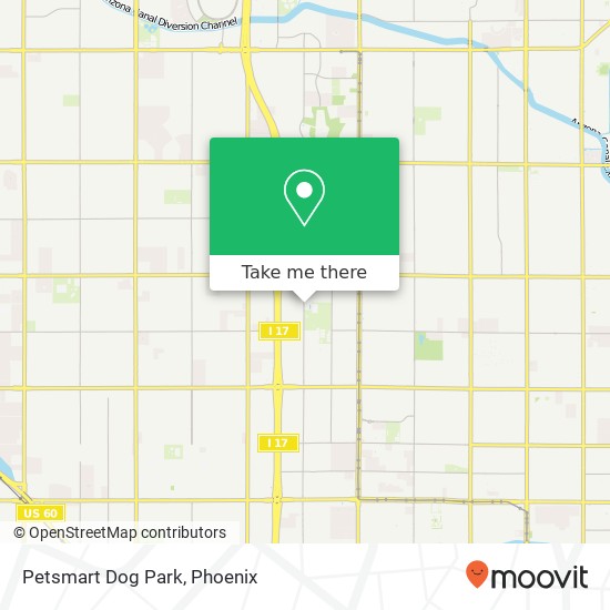 Petsmart Dog Park map