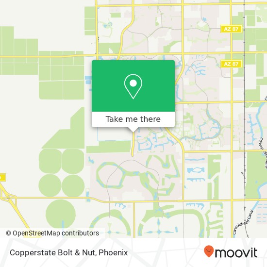 Copperstate Bolt & Nut map