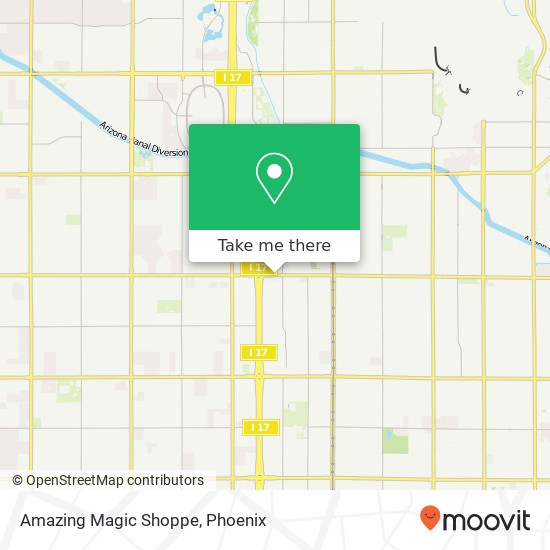 Amazing Magic Shoppe map