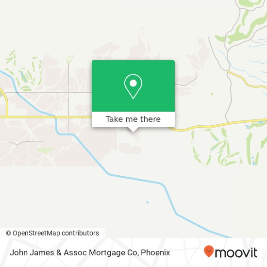 John James & Assoc Mortgage Co map