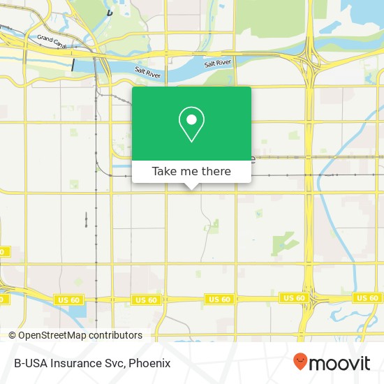 B-USA Insurance Svc map