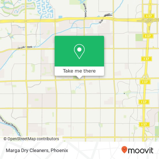 Marga Dry Cleaners map