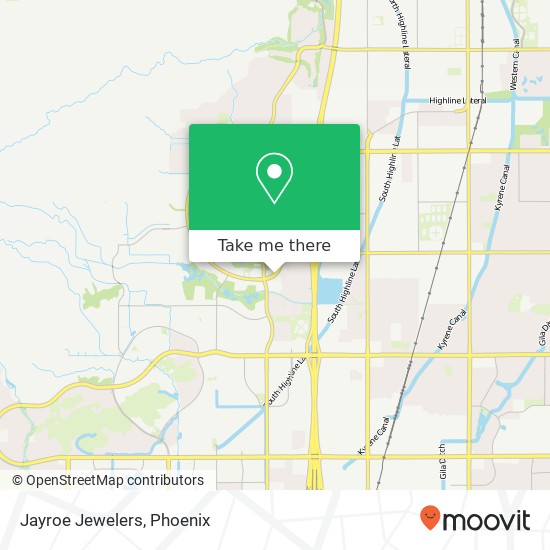 Jayroe Jewelers map