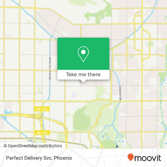 Perfect Delivery Svc map