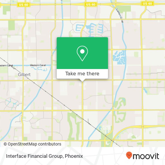 Interface Financial Group map