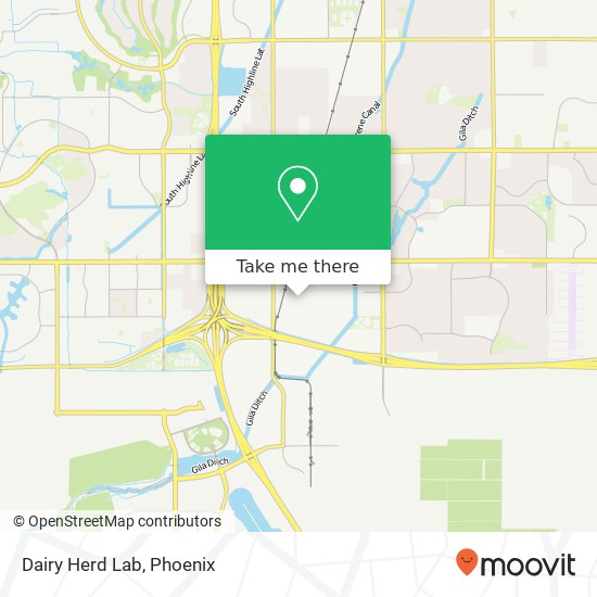 Dairy Herd Lab map