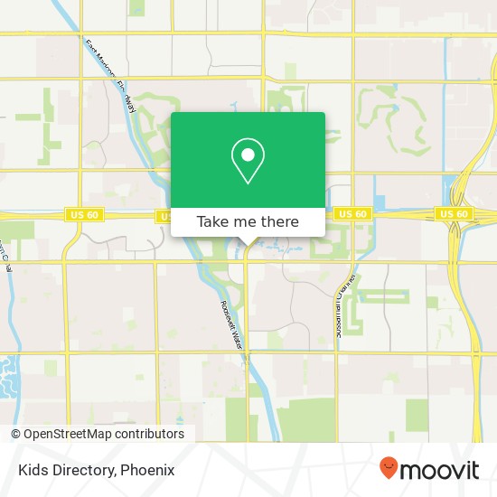 Kids Directory map