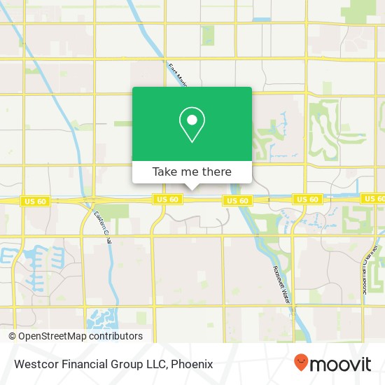 Mapa de Westcor Financial Group LLC