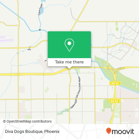 Mapa de Diva Dogs Boutique