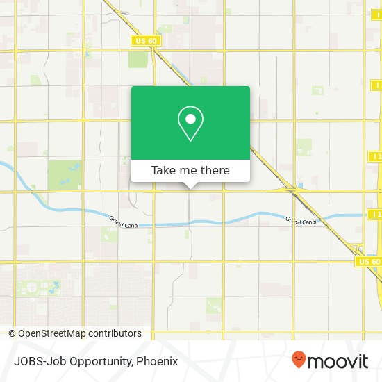 Mapa de JOBS-Job Opportunity