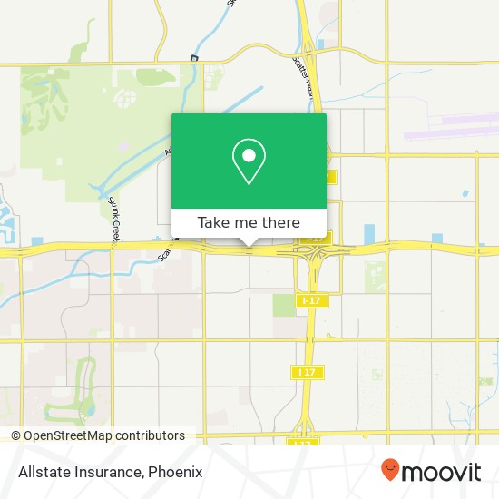 Allstate Insurance map