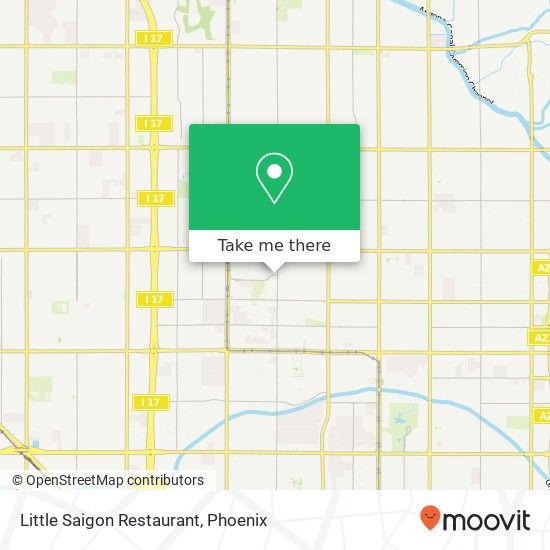 Little Saigon Restaurant map