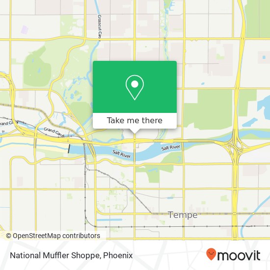 Mapa de National Muffler Shoppe