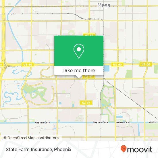 State Farm Insurance map