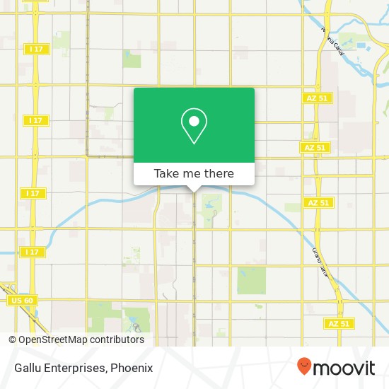 Gallu Enterprises map