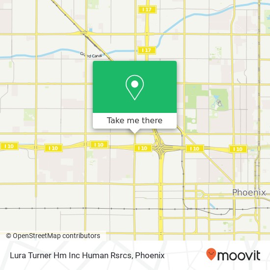 Lura Turner Hm Inc Human Rsrcs map