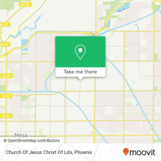 Church Of Jesus Christ Of Lds map