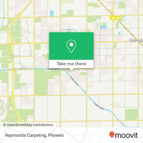 Raymonds Carpeting map