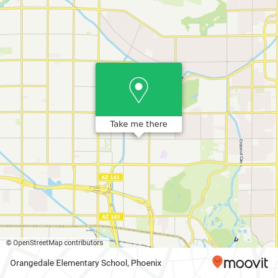 Orangedale Elementary School map