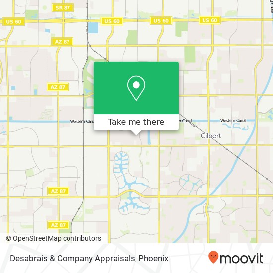 Desabrais & Company Appraisals map