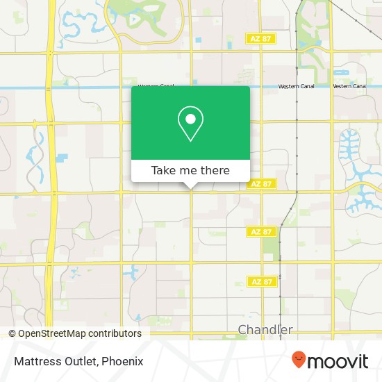 Mattress Outlet map