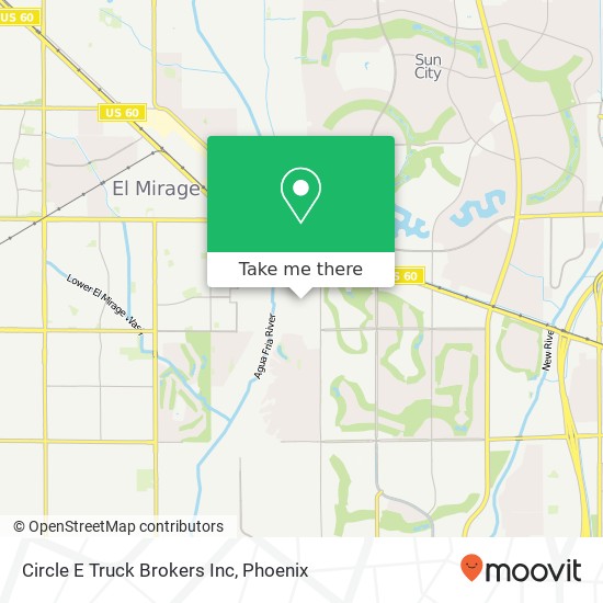 Circle E Truck Brokers Inc map