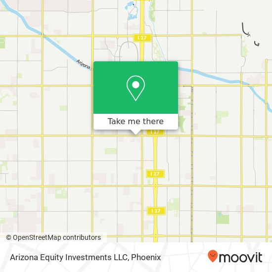 Mapa de Arizona Equity Investments LLC