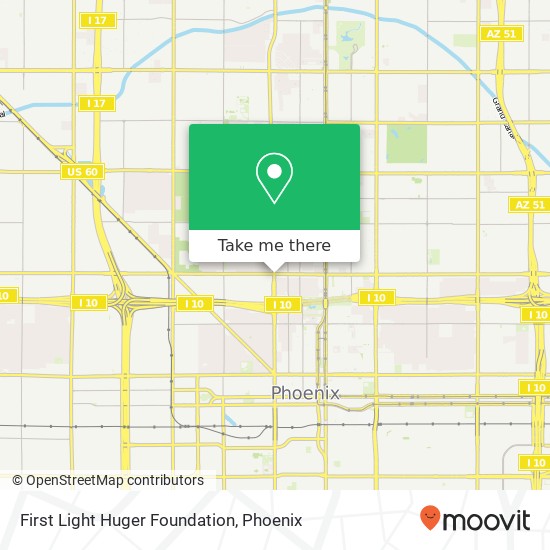 First Light Huger Foundation map