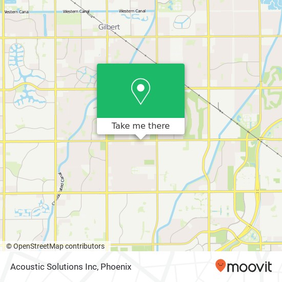 Acoustic Solutions Inc map