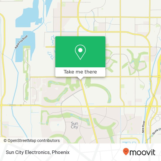 Mapa de Sun City Electronics