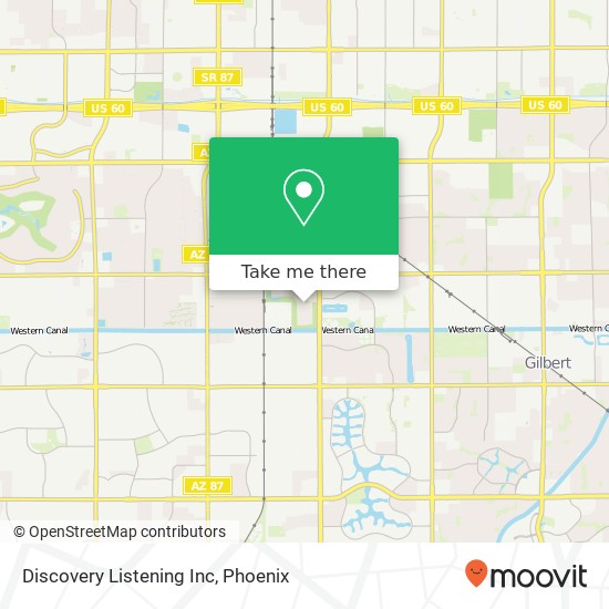 Discovery Listening Inc map