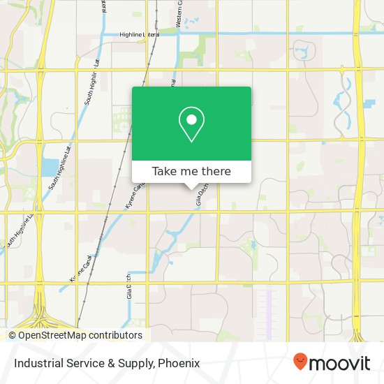 Industrial Service & Supply map