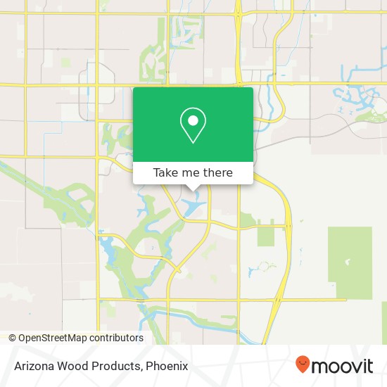 Arizona Wood Products map